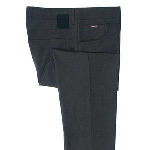 Alberto Dark Grey Tom Cermica Comfort Fit Pants